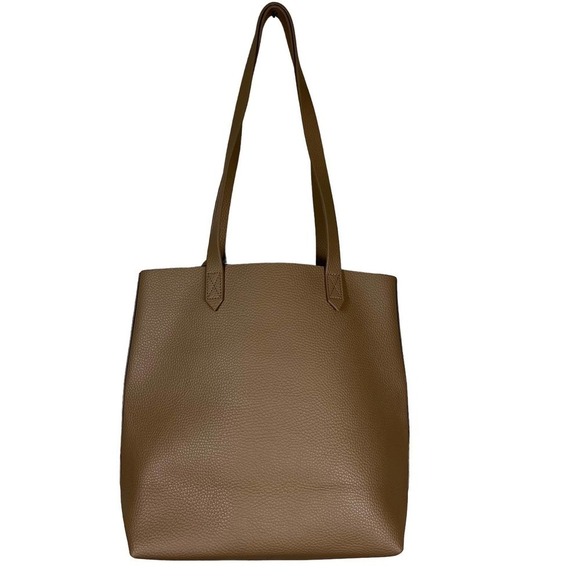 Leather Shoulder Bag Unbranded Tan Front Pocket Purse - Picture 5 of 10